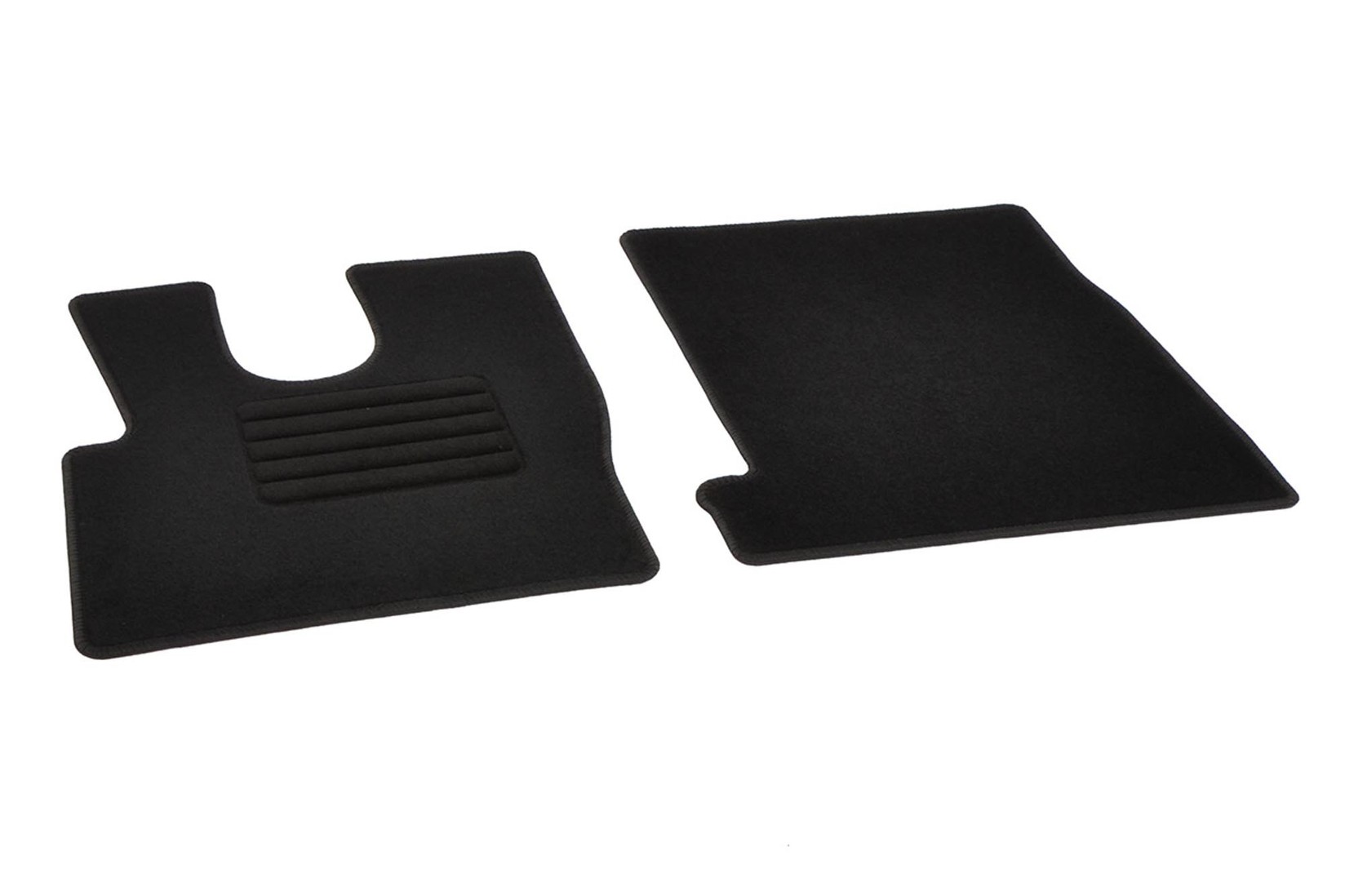 RIGUM Платнени патосници за Daf XF Euro 6 по 2013 година, 2 дела, црни