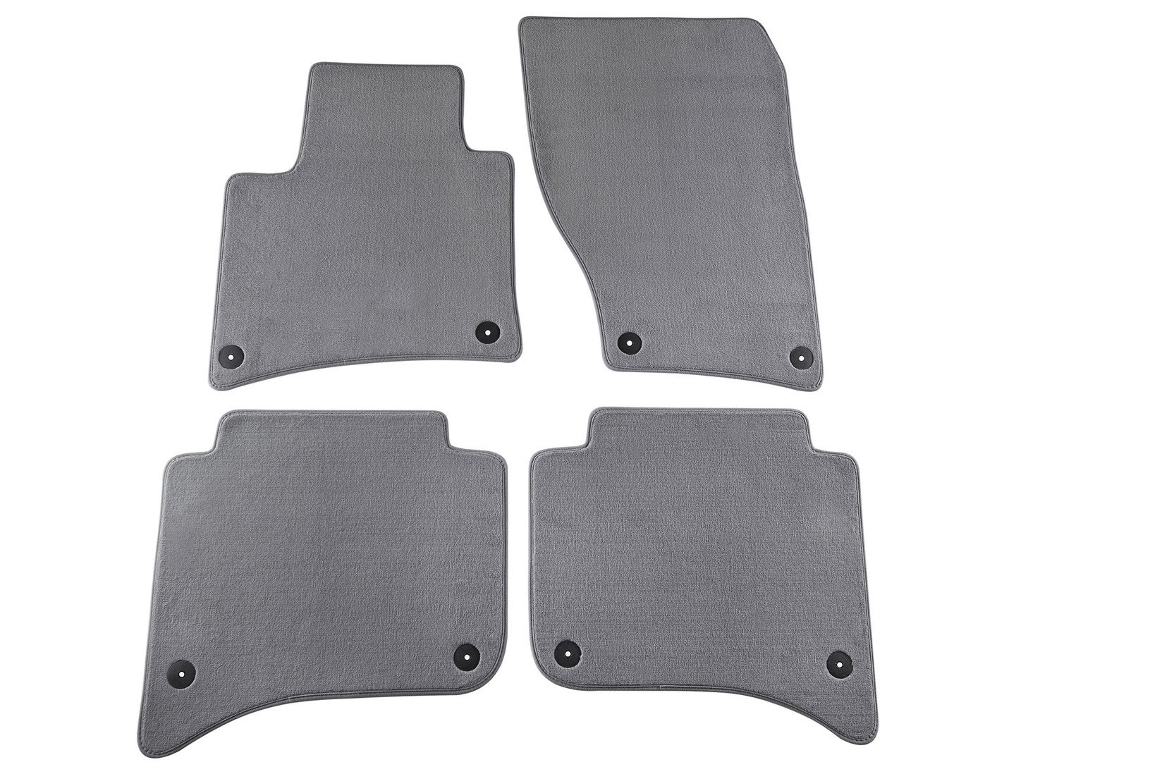 PETEX Платнени патосници за VW Touareg 04/2010-05/2018 година 4 делови сиви (B018) Comet материјал