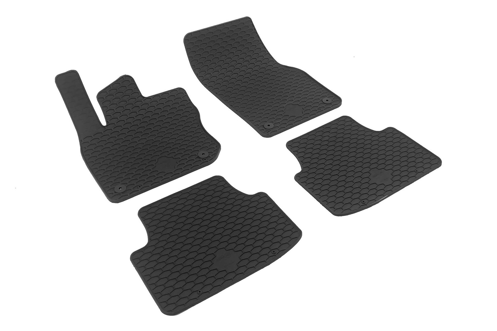 GUMARNY ZUBRI Гумени патосници за Volkswagen Tiguan MHeV по 2024 година, 4 дела, црни