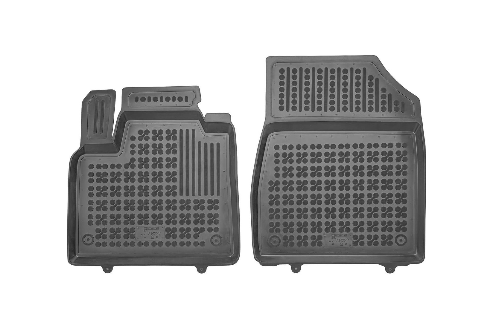 REZAW-PLAST Гумени патосници за Mercedes Citan W420 по 2022 година со 3 места 2 дела