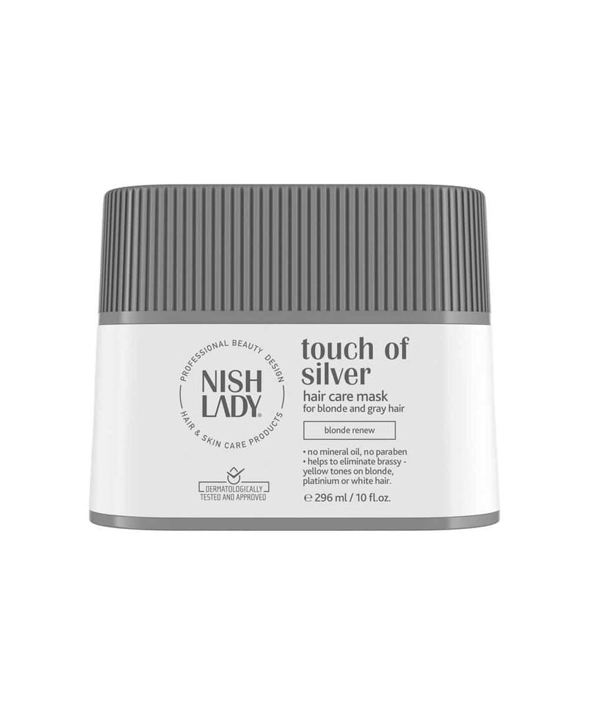 Nishlady Маска за коса Touch of Silver Hair Mask 296ml