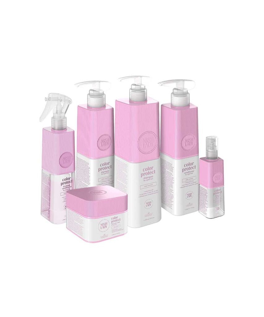 Nishlady Би-Фазе за расчешлување Bi-Phase Conditioner for Colour Hair 386ml