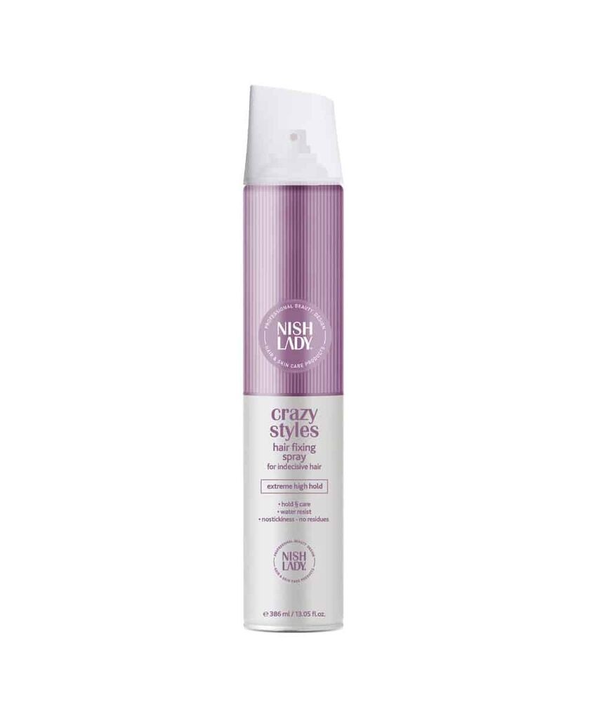 Nishlady Лак за коса Hair Fixing Spray 386ml
