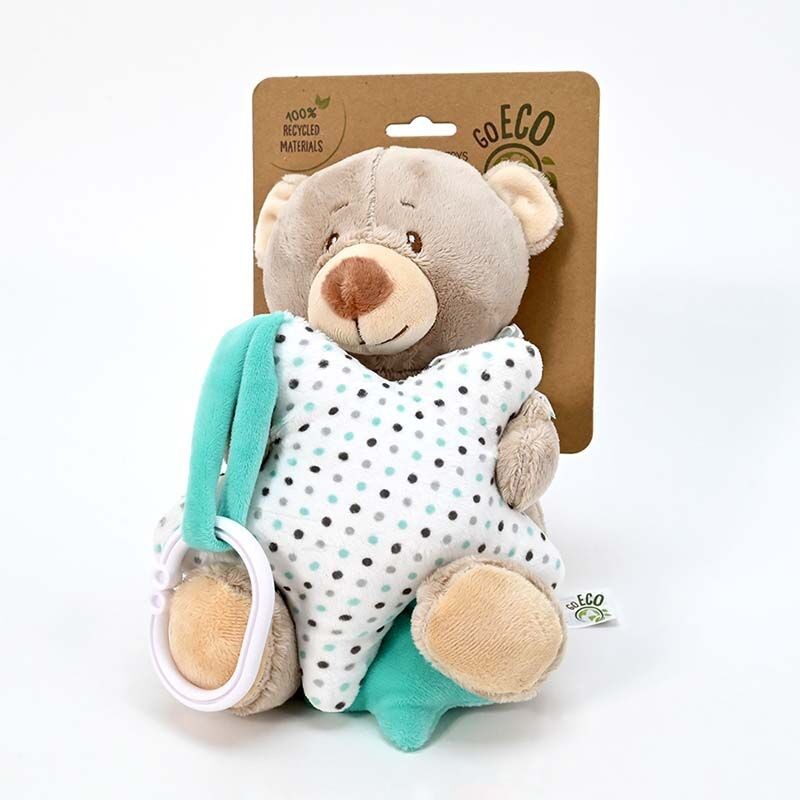 AMEK Мече со Dzвезда - Плаво, 24 cm