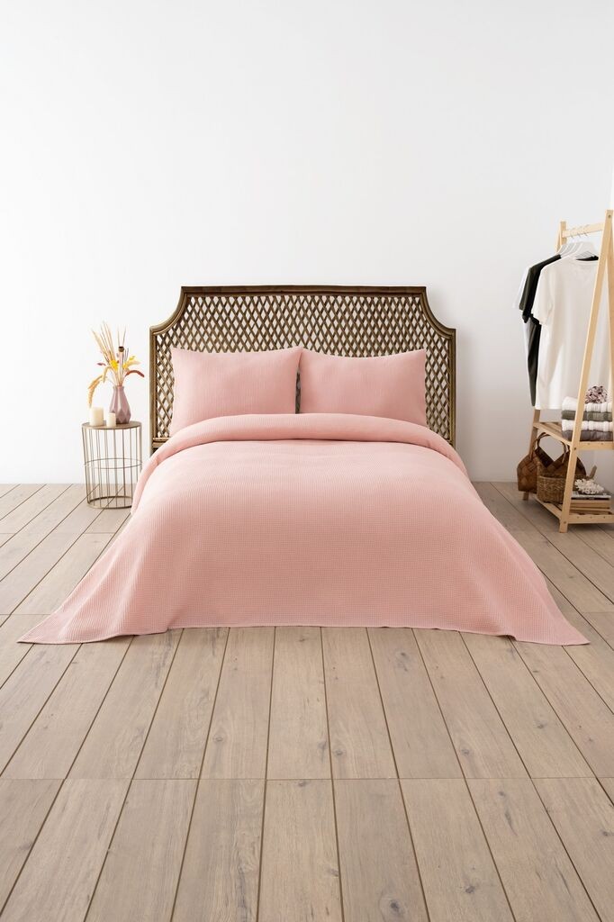 L'essentiel Maison двокреветна вафла, 200 x 220 cm, розова