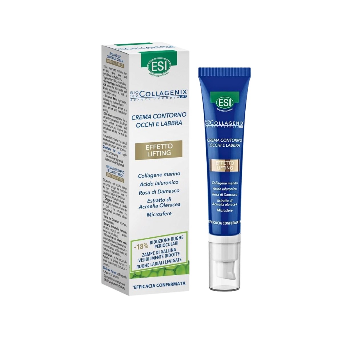 Esi Biocollagenix Крем за лице против брчки за лифтинг, 15 мл