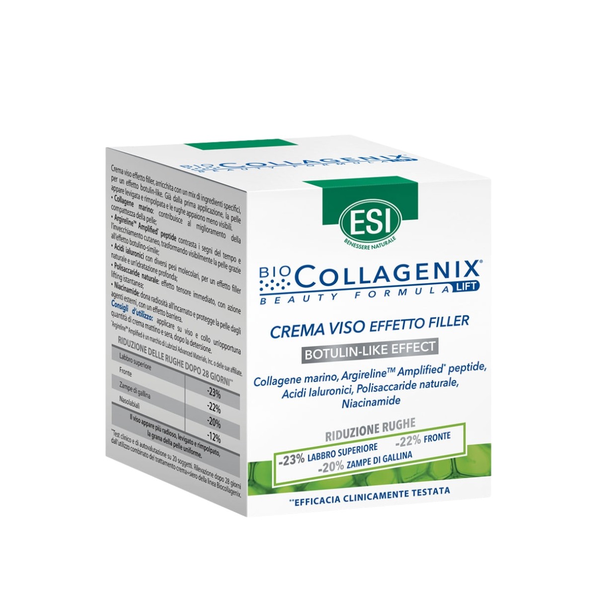 Esi Biocollagenix крем за лице сличен на ботокс, 50 ​​мл