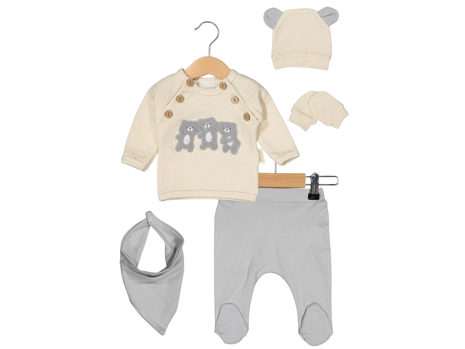 5 делен комплет