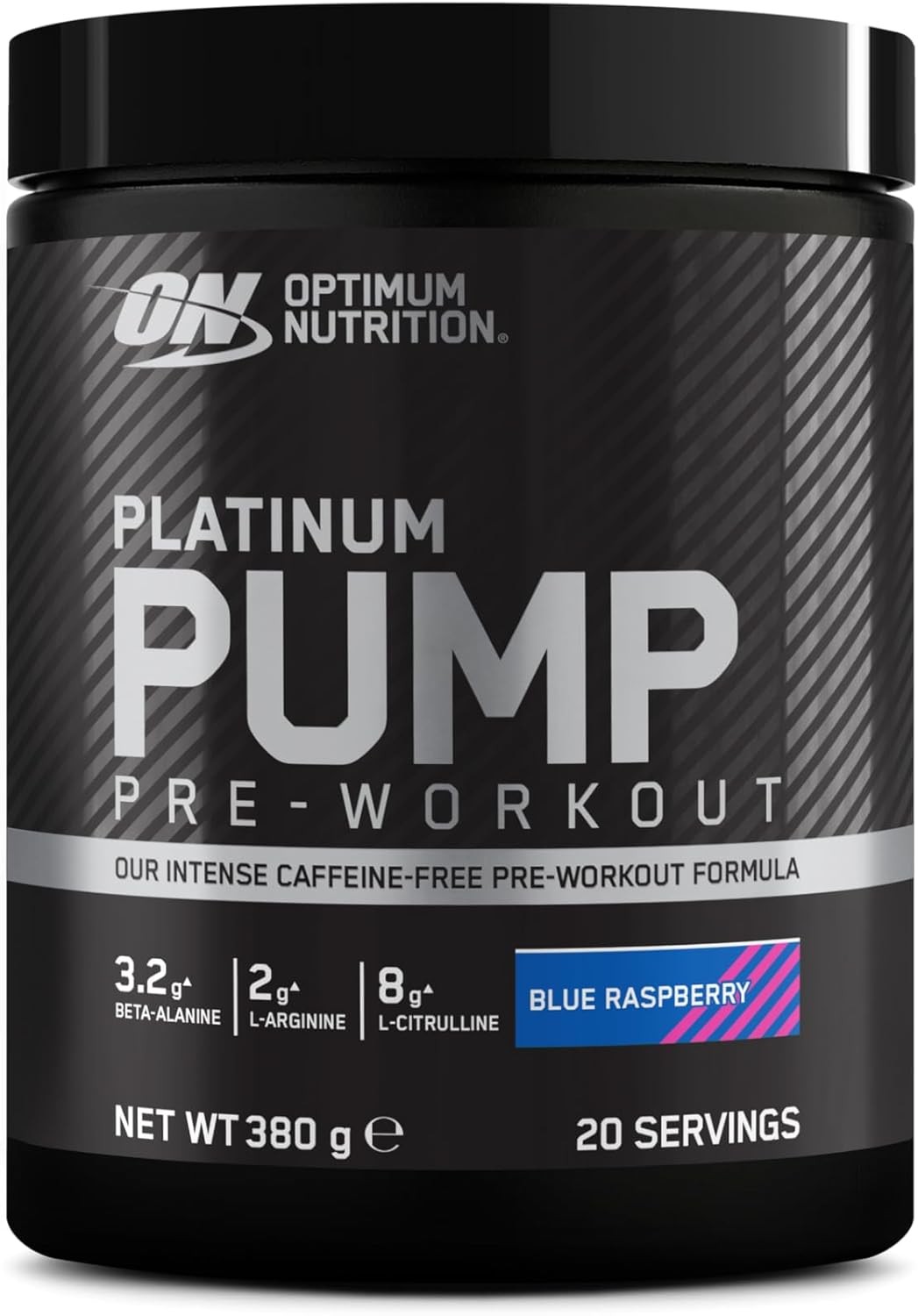 OPTIMUM NUTRITION Platinum Pump 380г - Сина малина