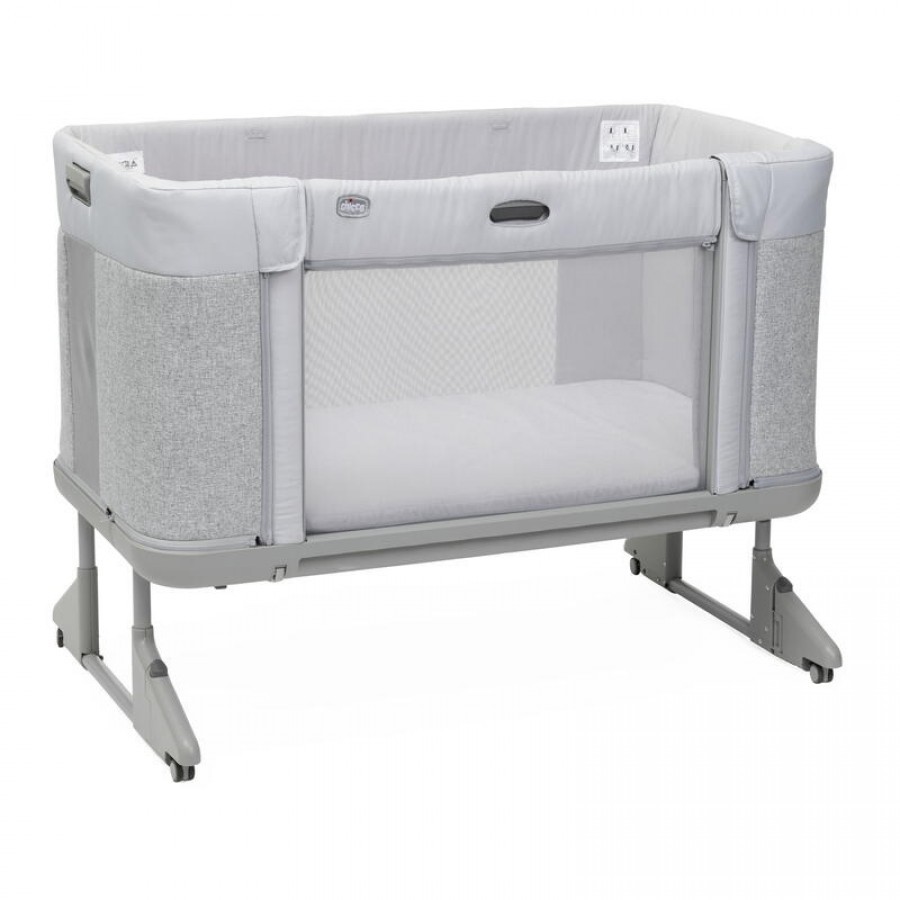 CHICCO Креветче Next2 Me Forever Cosleeping Cot Ash Gray