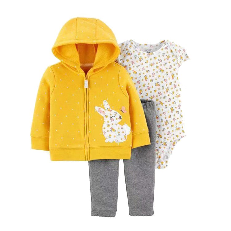 3 Делен Комплет со Дуксерка Зајаче