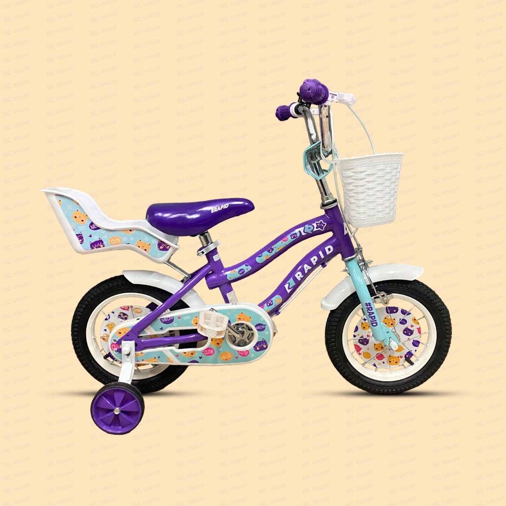 RAPID Велосипед 12 R VIOLET 25327