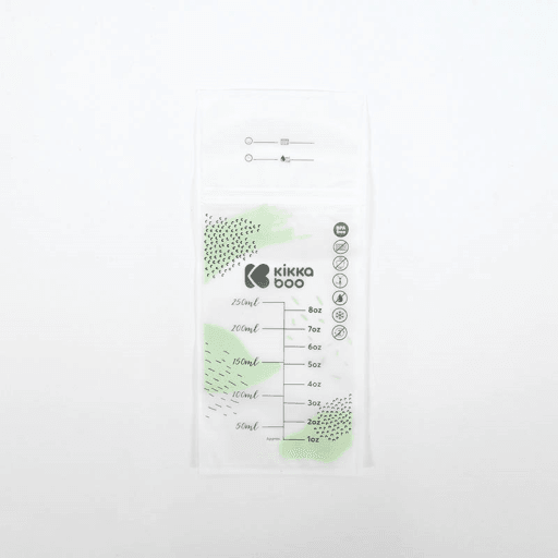 KIKKA BOO Кеси за млеко лакти 50пар.