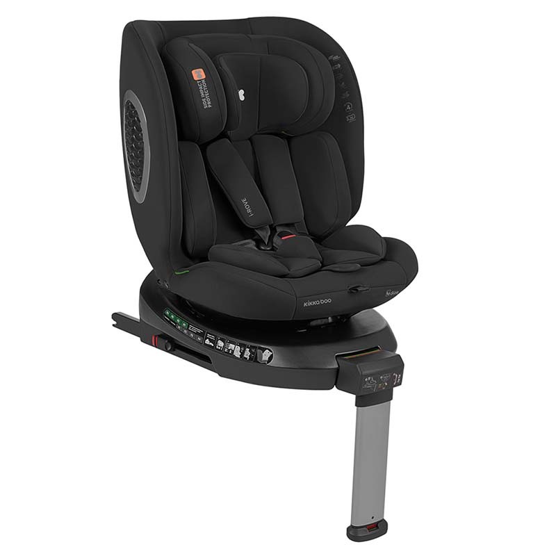 KIKKA BOO Седиште i-rove i-size црно