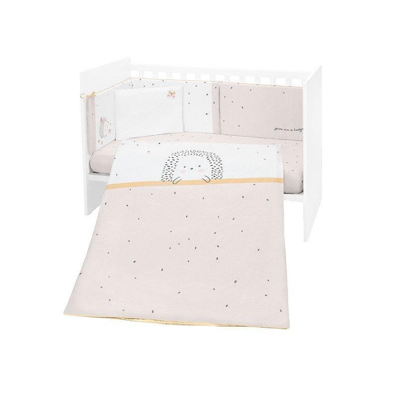 KIKKA BOO Постелнина од 6дела 60х120 hedge hugs