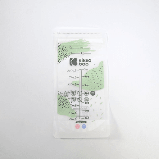 KIKKA BOO Кеси за млеко лакти 25пар. со сензор за температура