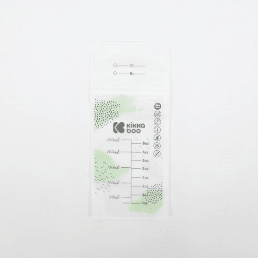 KIKKA BOO Кеси за млеко лакти 25пар.