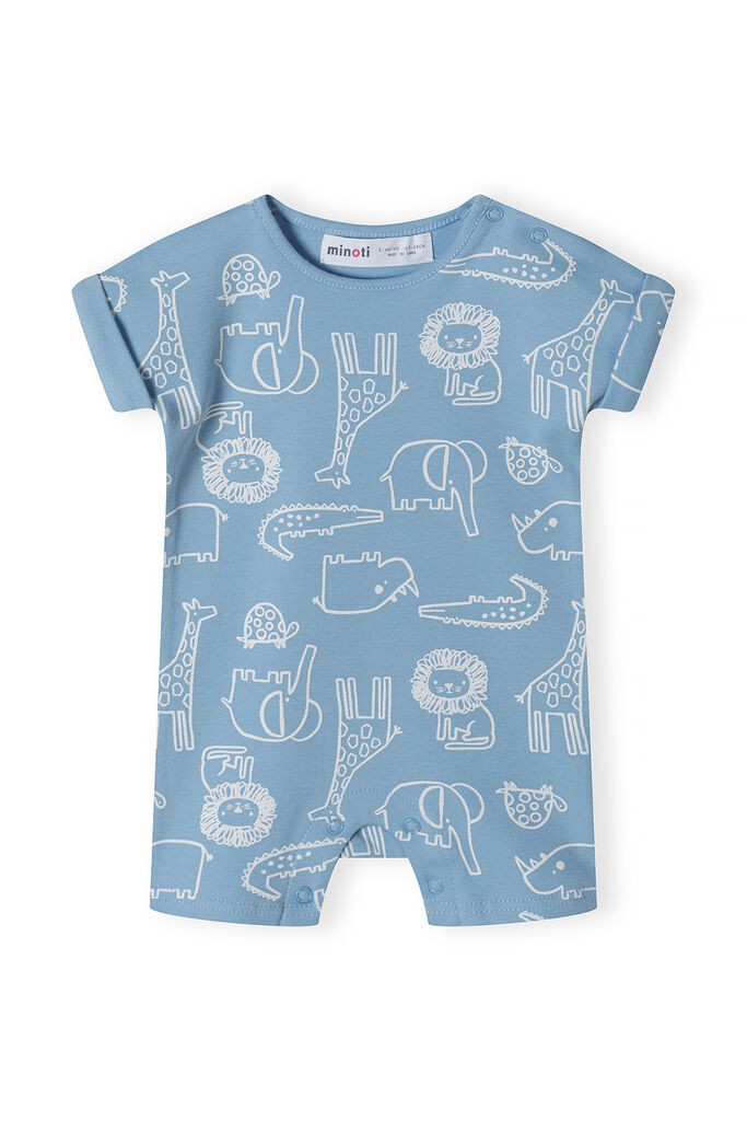 Minoti Кратки шпикозни Tortoise blue