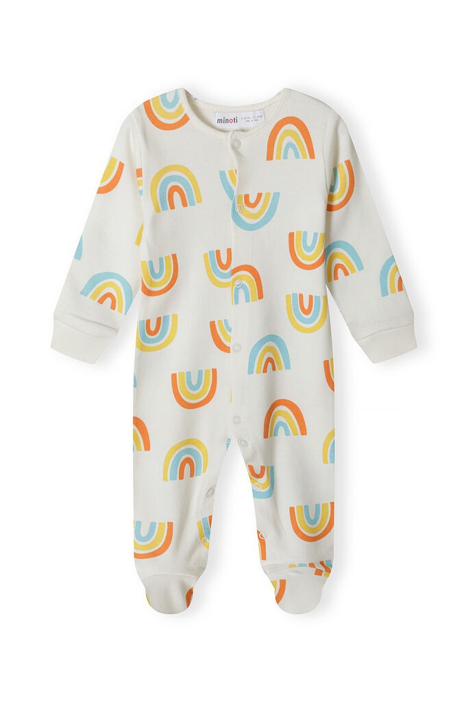 Minoti Бебешки шпилхозни Rainbow white