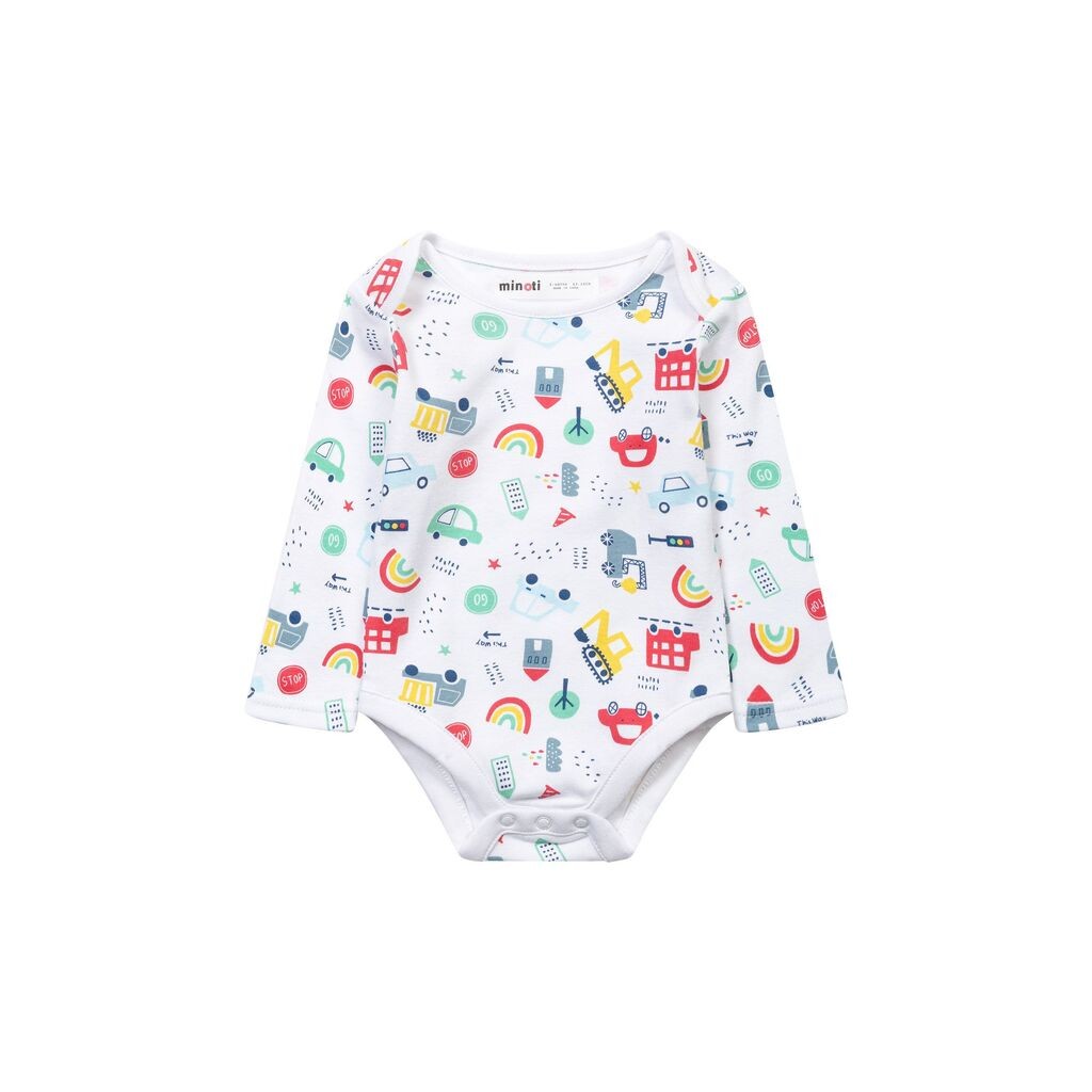 Minoti Боди со долг ракав Cars