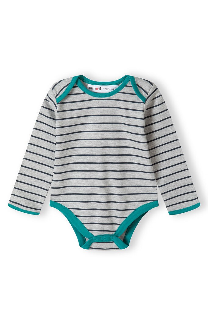 Minoti Боди со долг ракав Clean