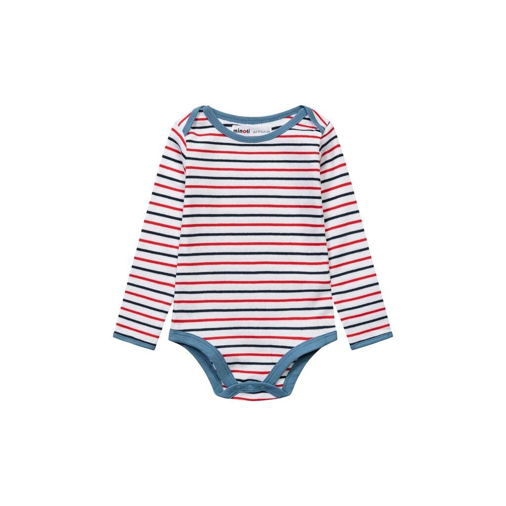 Minoti Боди со долг ракав Navy