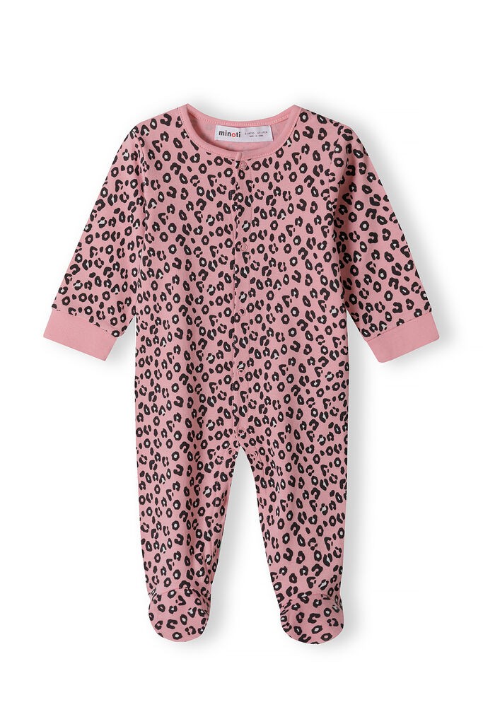 Minoti Бебешки шпилхозни Leopard pink