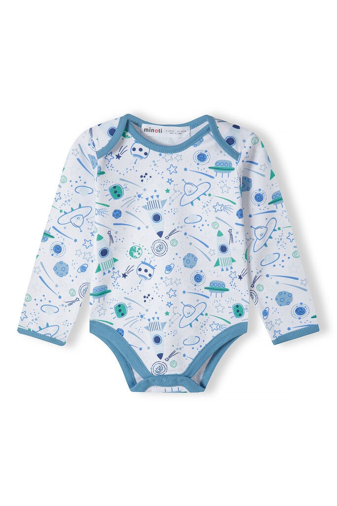 Minoti Боди со долг ракав Alien