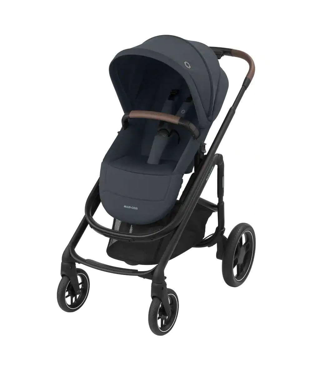 Maxi Cosi Количка Plaza+ Essential + Cabriofix i-Size 40-87cm Essential Темно сива