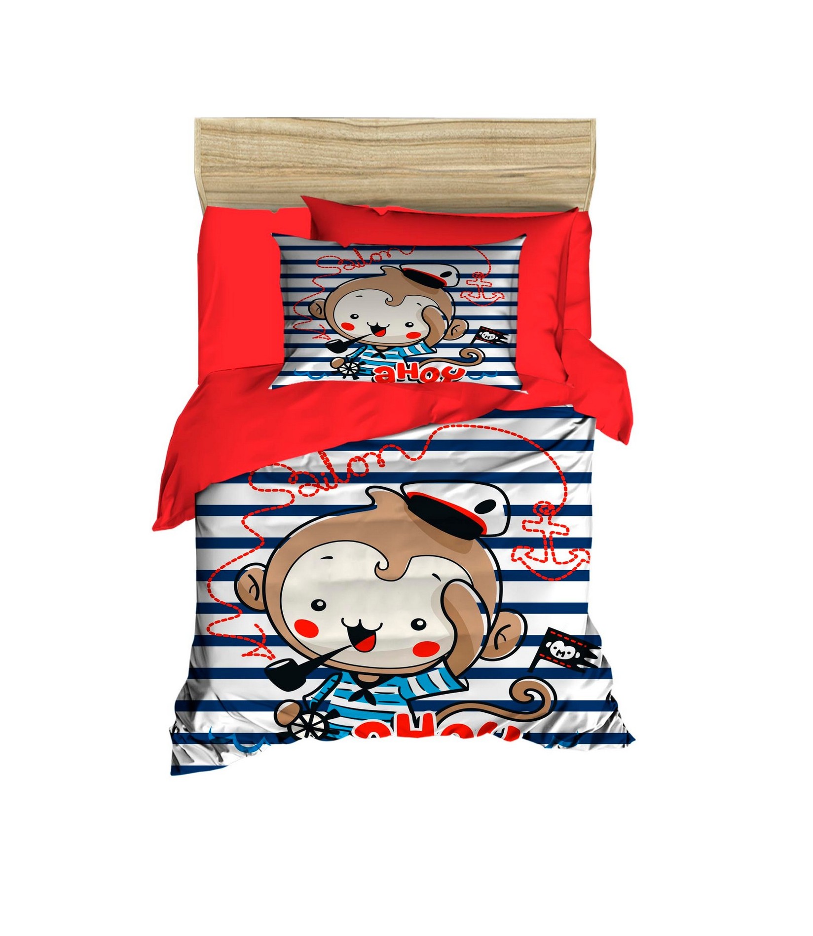 Бебешка постелнина Conceptum Hypnose PH192, 100x150cm, црвена