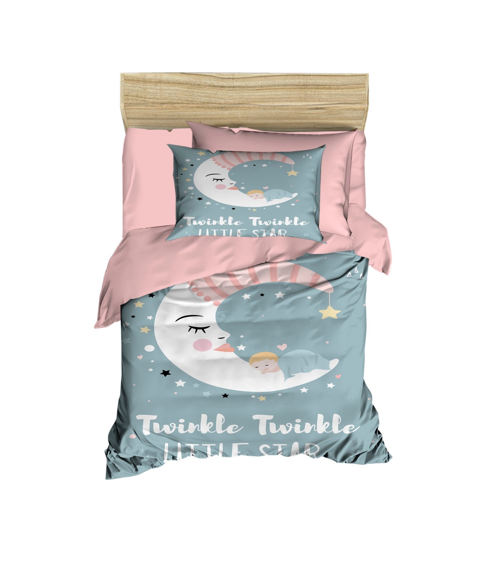 Бебешка постелнина Conceptum Hypnose PH135, 100x150cm, розова