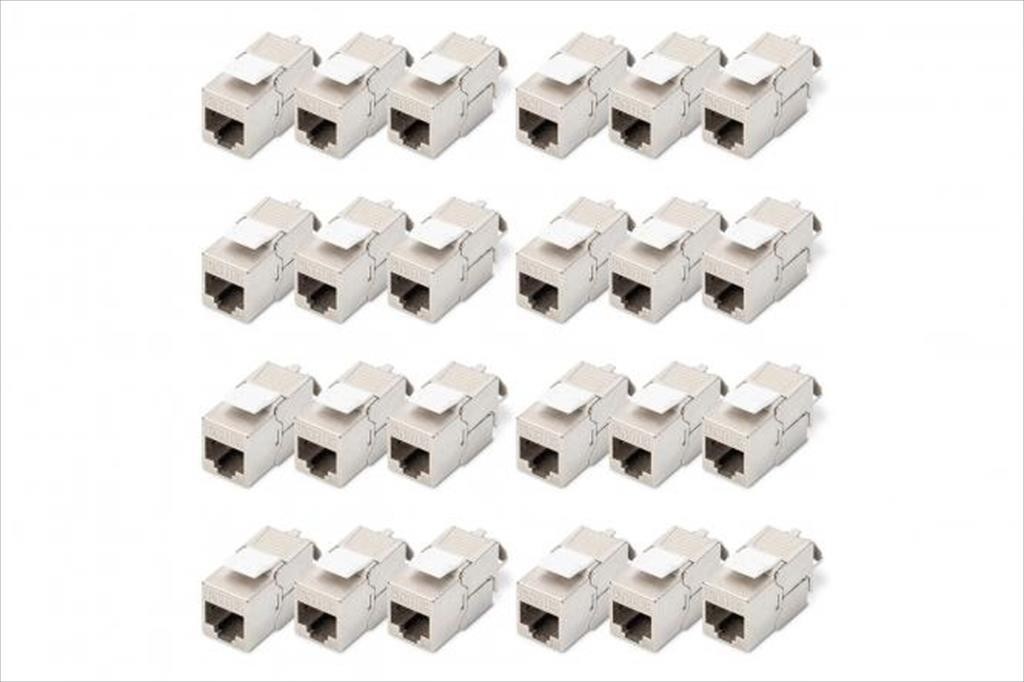 Digitus Нет модул Rj-45 Cat6A Keystone Jack, 360 Degree Shielded, Toolfree, Dn-93615-24