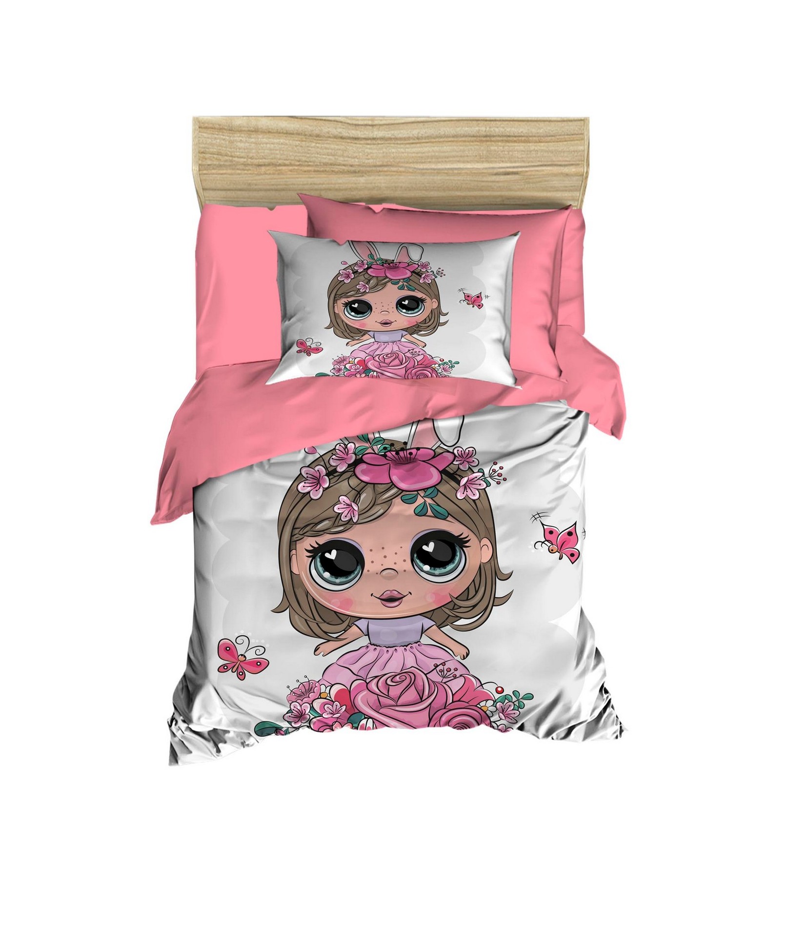 Бебешка постелнина Conceptum Hypnose PH174, 100x150cm, розова