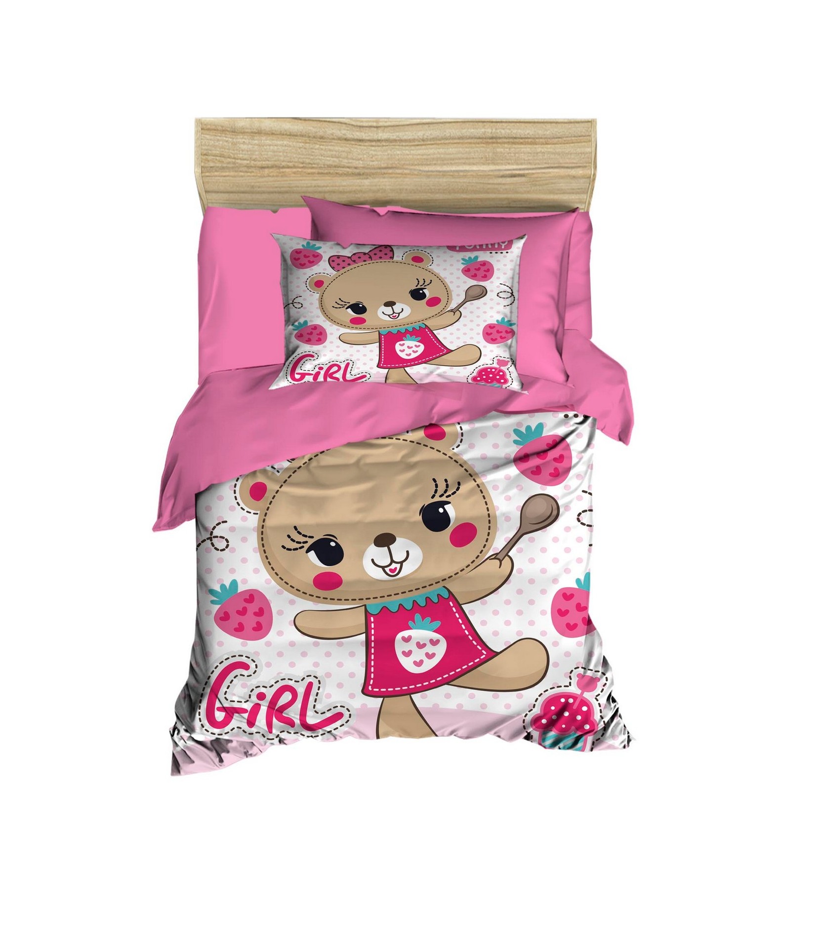 Бебешка постелнина Conceptum Hypnose PH155, 100x150cm, розова