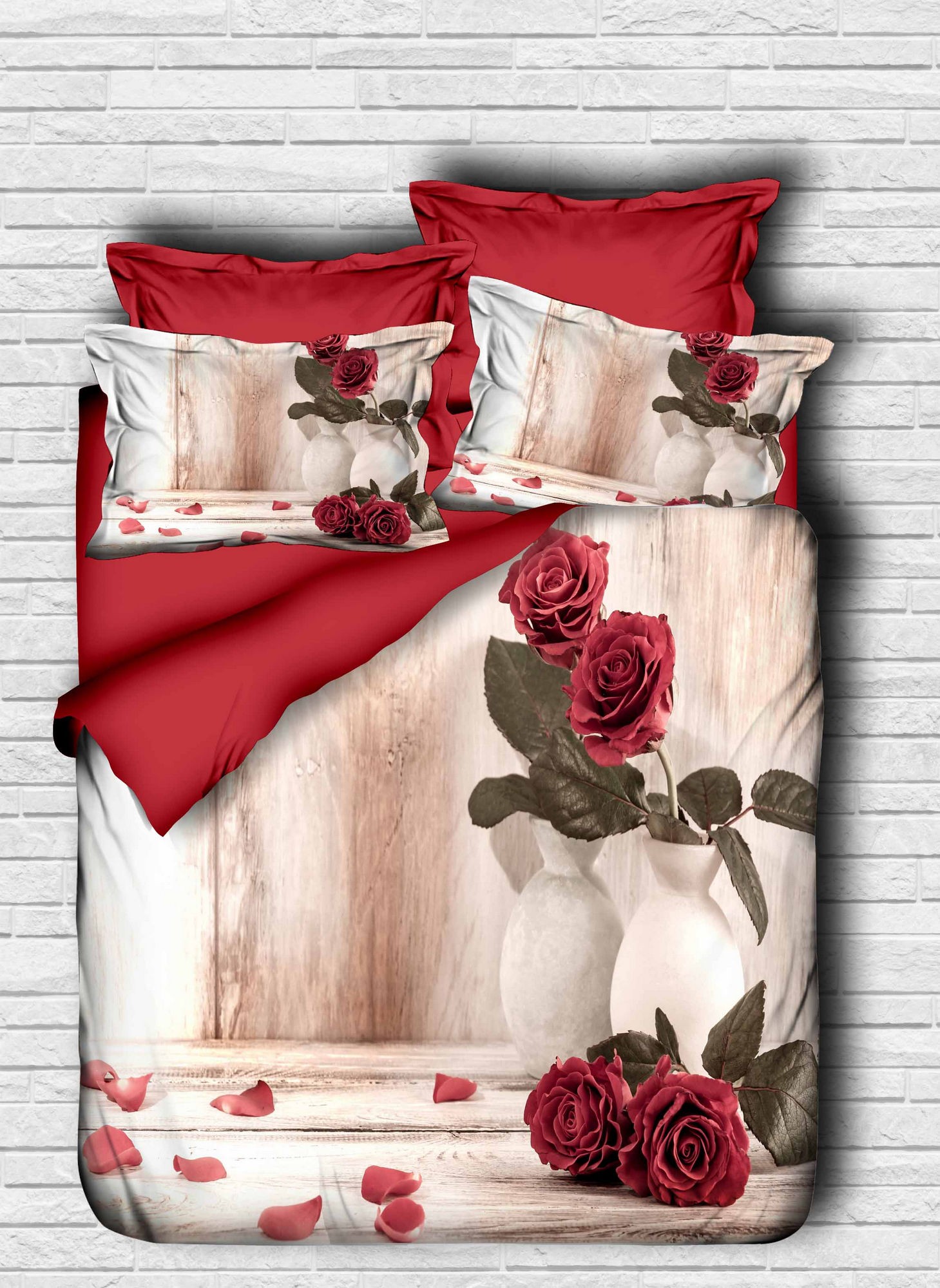 Комплет постелнина L'essentiel Maison 119, 160x220cm, крем