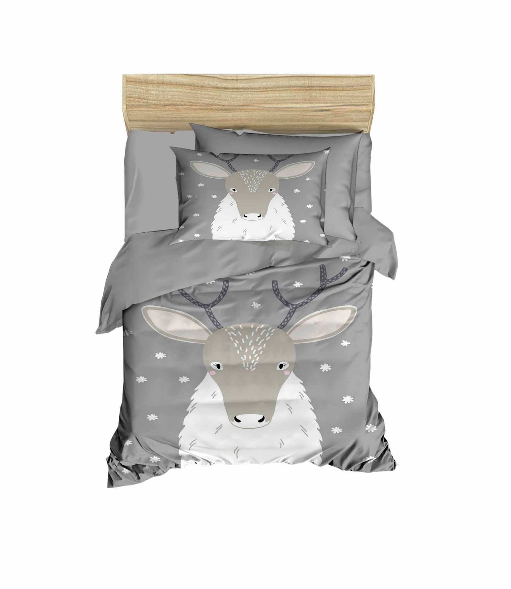 Бебешка постелнина Conceptum Hypnose PH1101, 100x150cm, сива