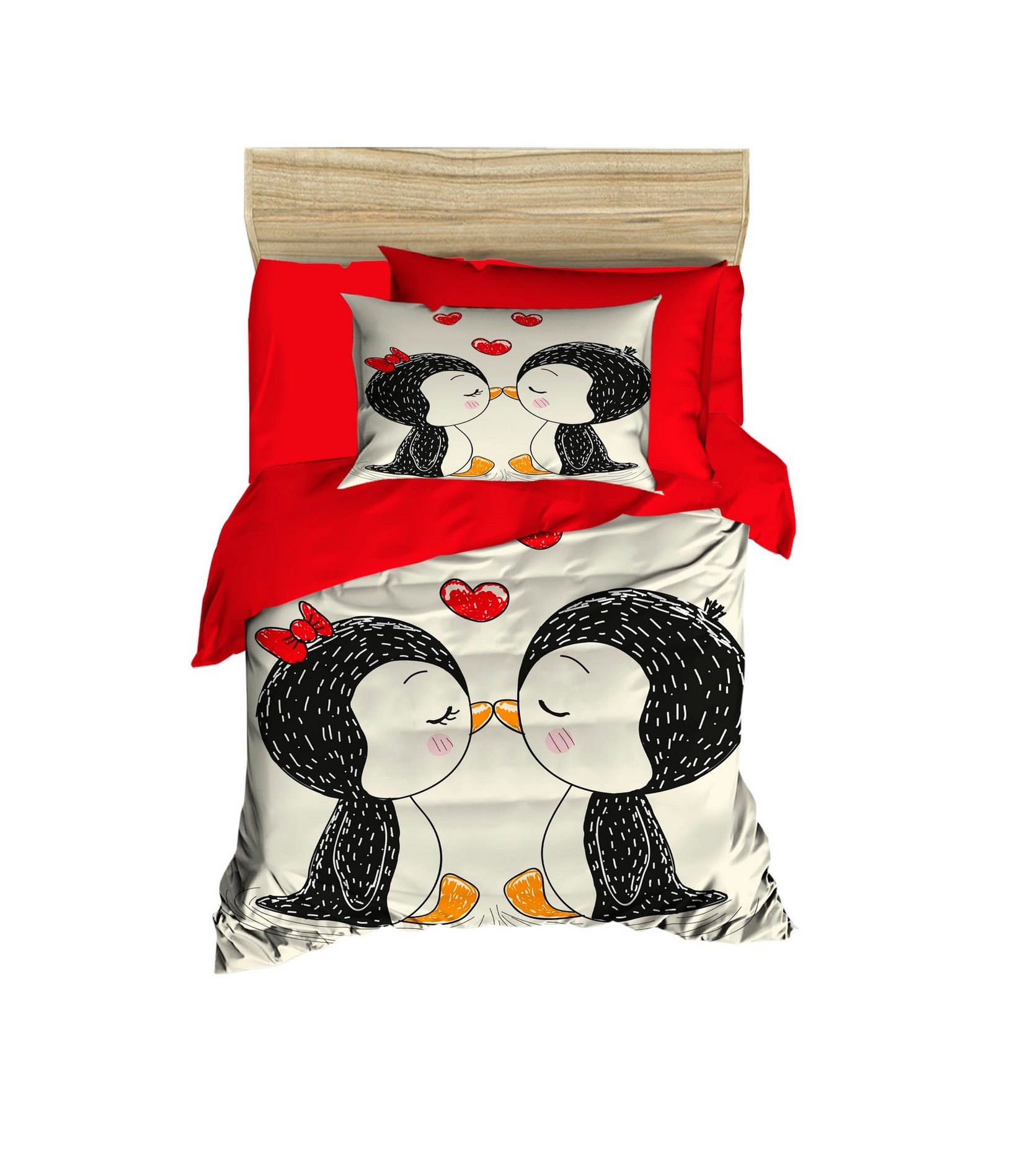 Бебешка постелнина Conceptum Hypnose PH169, 100x150cm, црвена