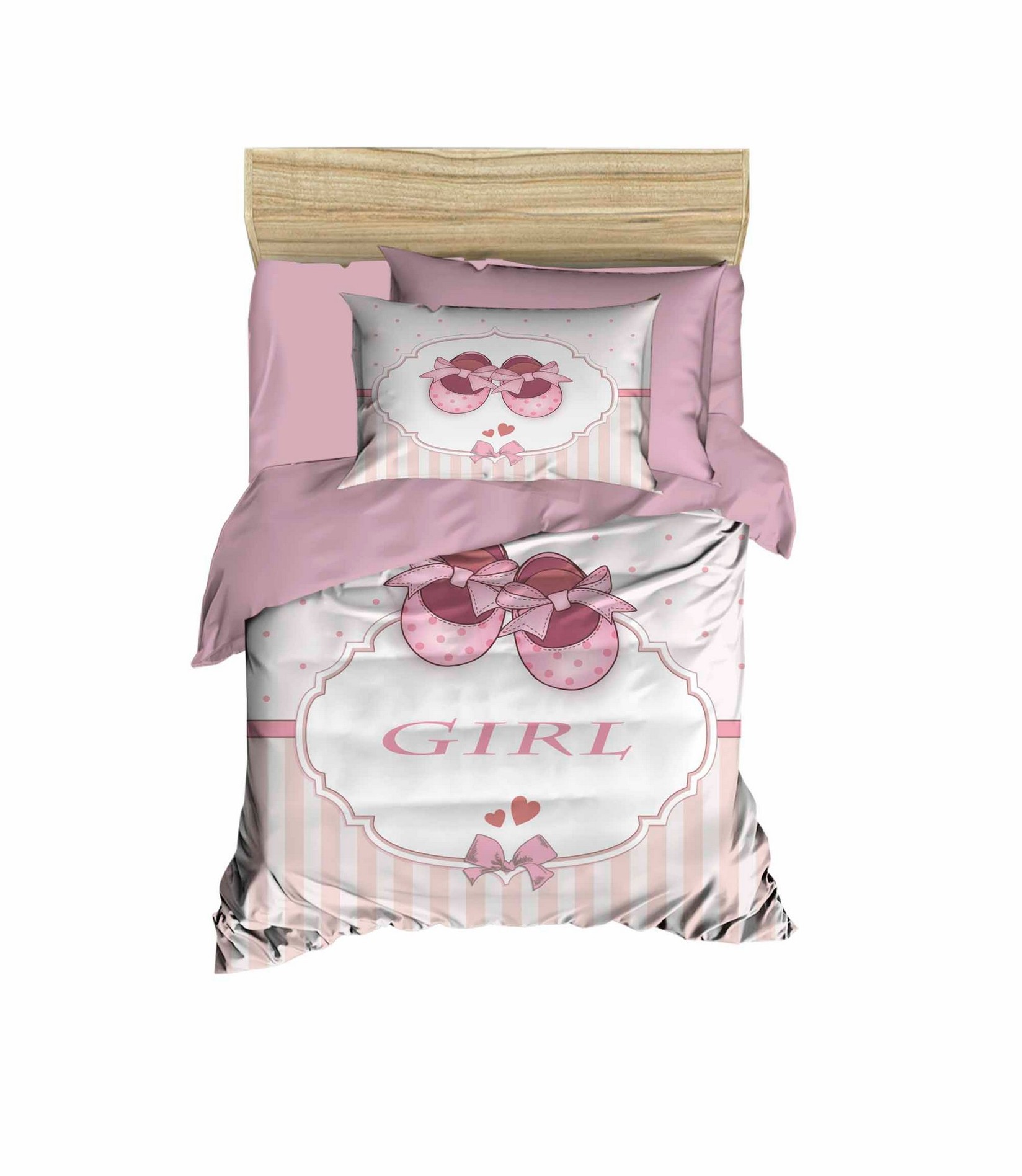 Бебешка постелнина Conceptum Hypnose PH18, 100x150cm, розова