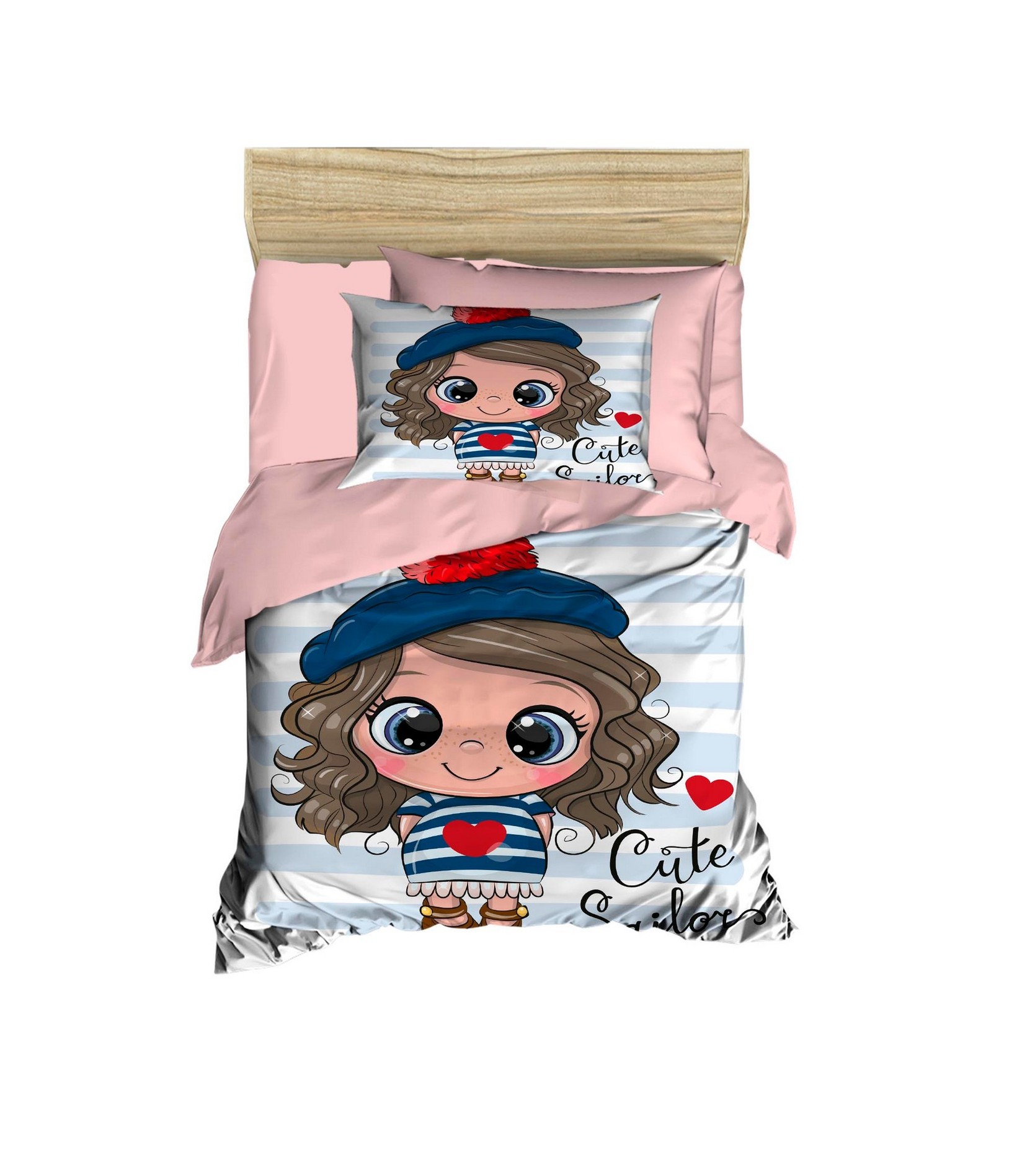 Бебешка постелнина Conceptum Hypnose PH182, 100x150cm, розова