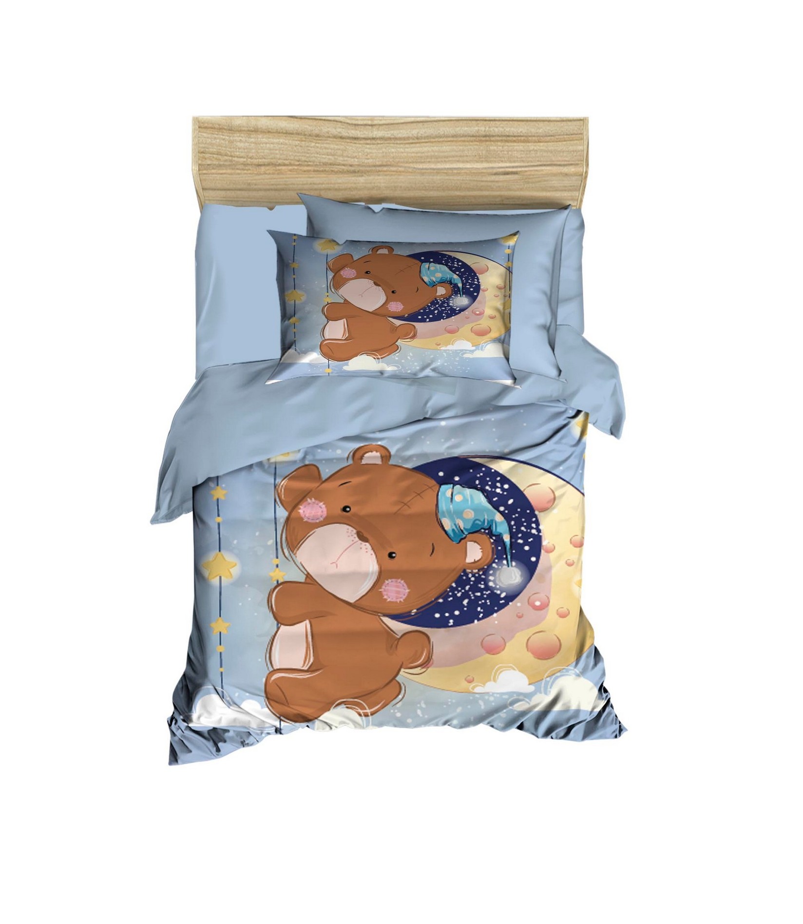 Бебешка постелнина Conceptum Hypnose PH186, 100x150cm, сина