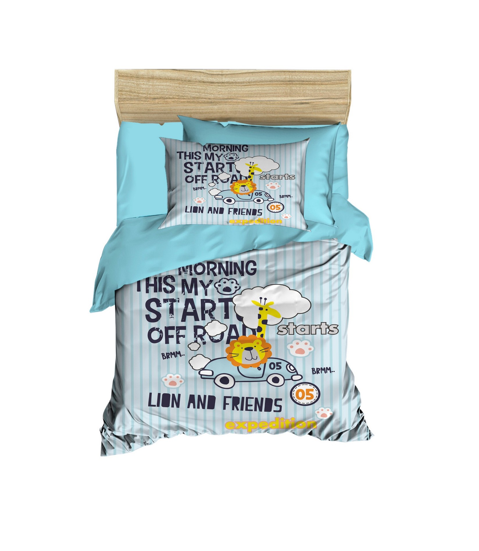 Бебешка постелнина Conceptum Hypnose PH138, 100x150cm, сина