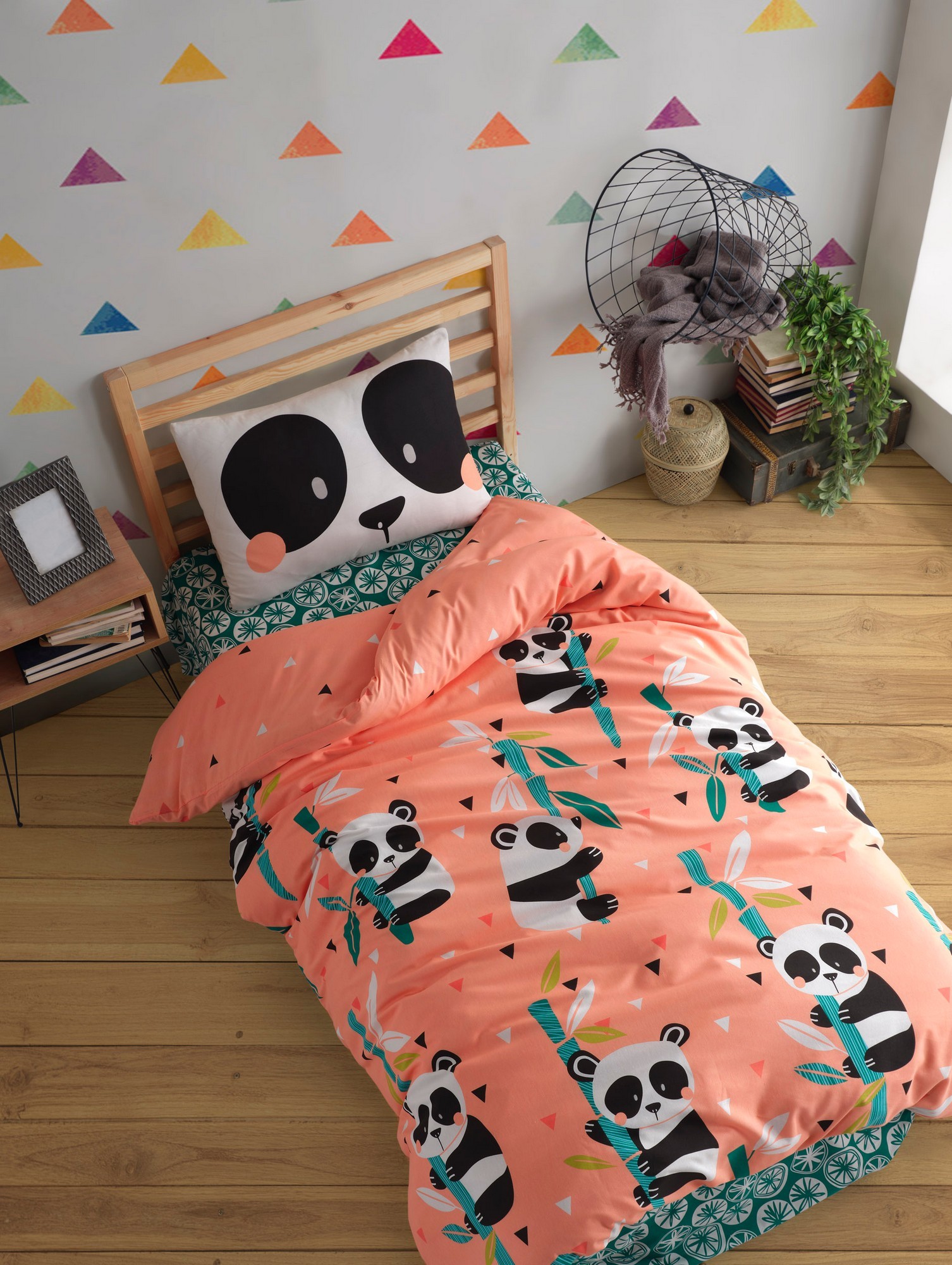 Комплет постелнина L'essentiel Maison Panida, 160x220cm, 160x240cm, портокалова