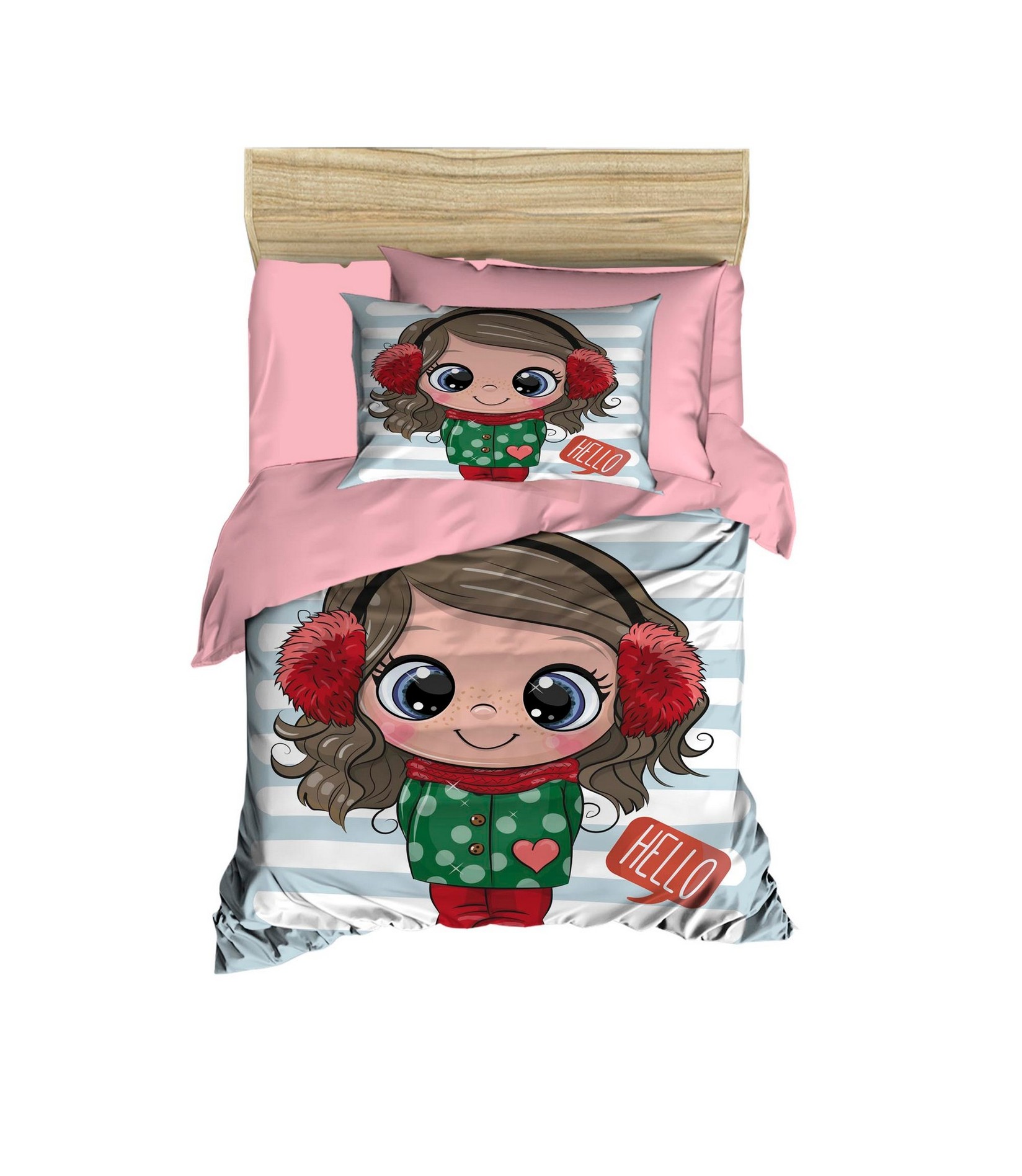 Бебешка постелнина Conceptum Hypnose PH175, 100x150cm, розова