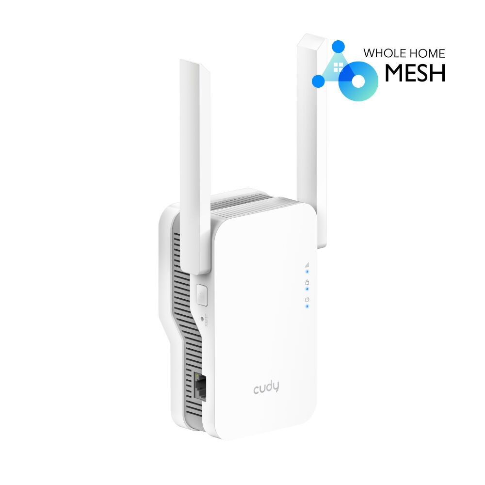 Cudy Wi-Fi 6 екстендер/Access Point RE1800 до 1.8Gbps, 3во1 MESH
