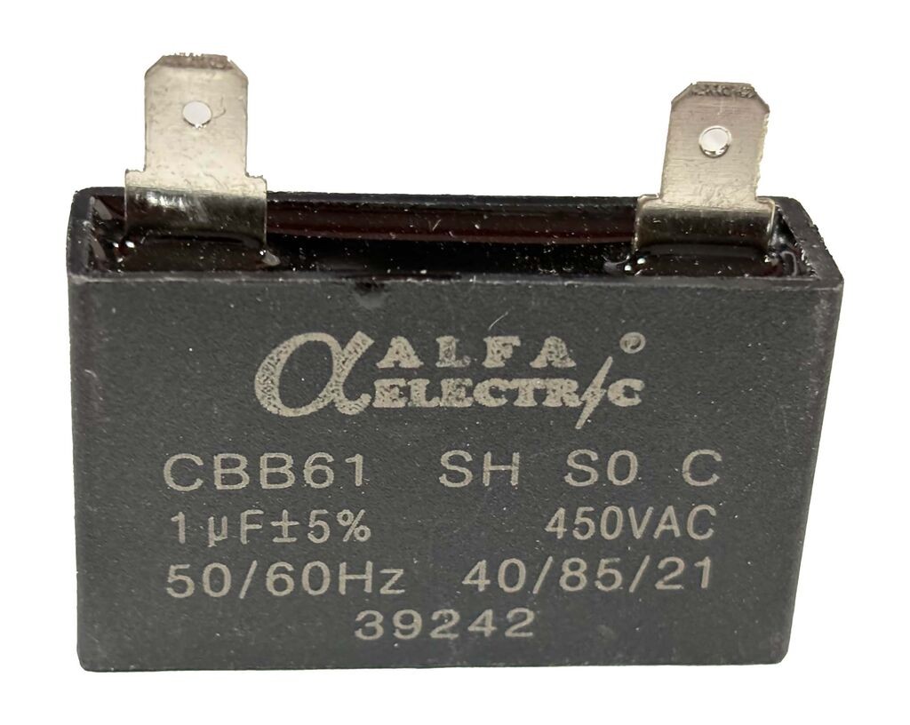 Alfa Electric Блок 1µF 450V AC правоаголен кондензатор