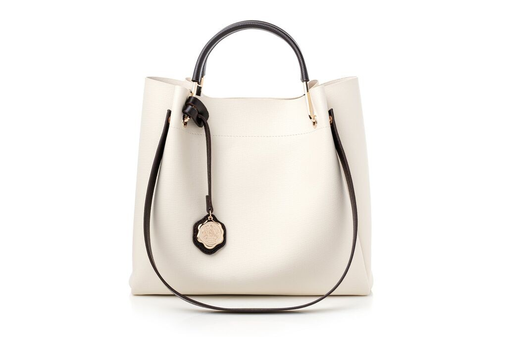 Женска чанта Винс Камуто Сицилија, кремаста