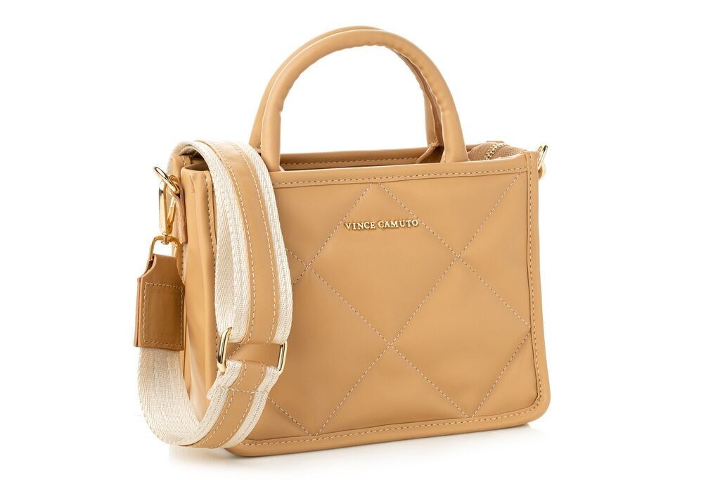 Женска чанта Винс Камуто Равело, кафеава