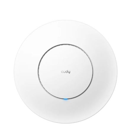 Cudy Тавански гигабитен Access Point со POE адаптер и поддршка, MESH AP1300-P