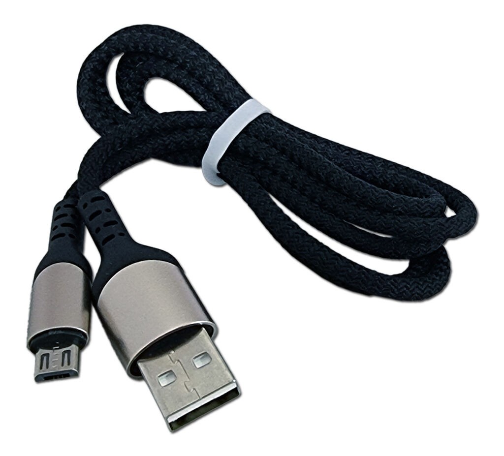 Alfa Electric Micro USB кабел 1m, 3A, брзо полнење