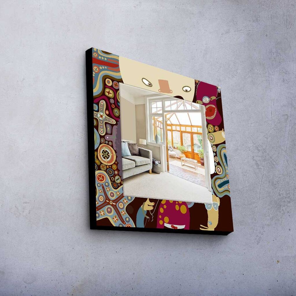 Огледало за dzид MA-003, 50x50 см